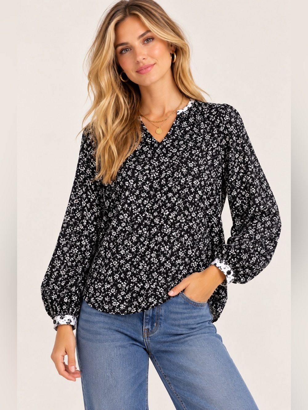Madewell Print-Mix Meadow Shirt in Branch Floral